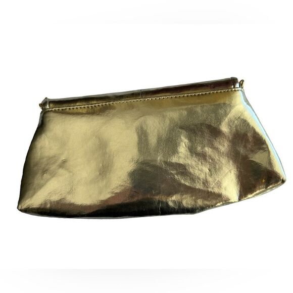 New Vegan gold clutch - Picture 2 of 4